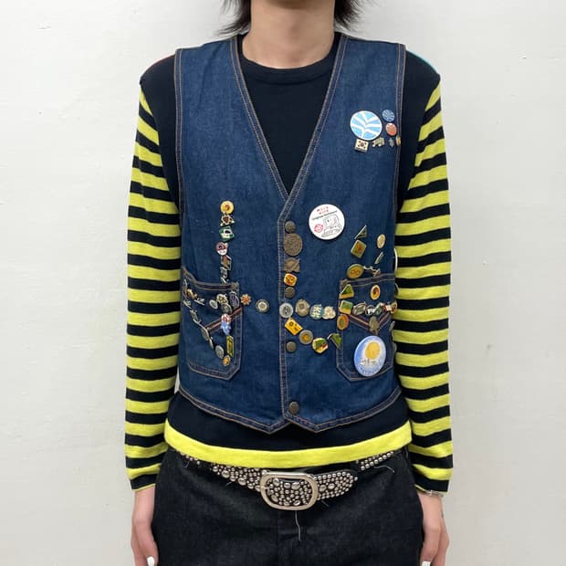 Korean Boy Scout Waffen Denim Best