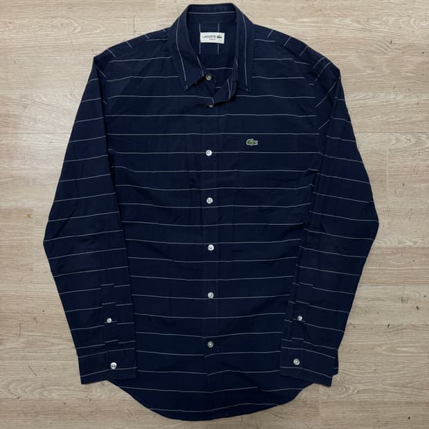 라코스테 스트라이프 셔츠 남방