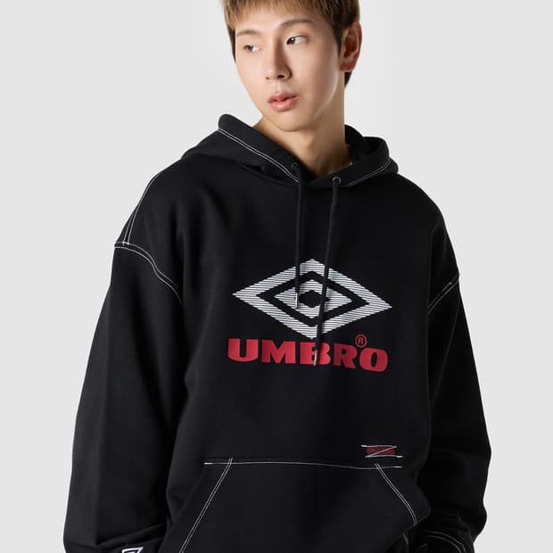 (택O) 엄브로 umbro 크리스피 타슬란 후드티 (s)