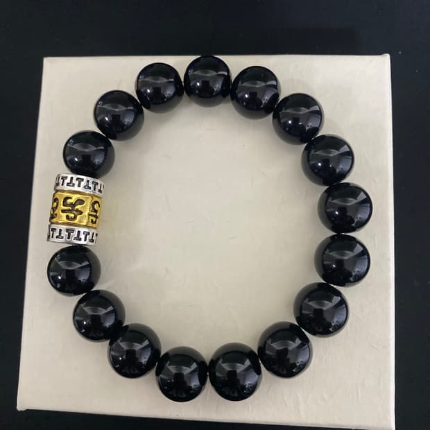 12mm 오닉스 팔찌