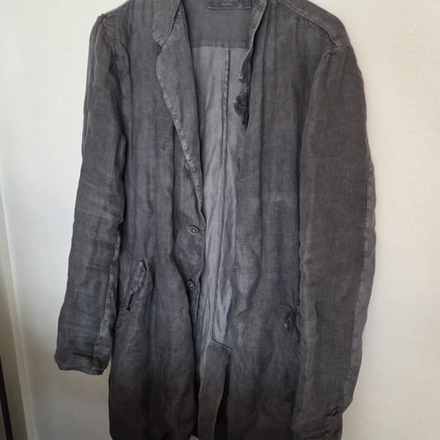 트랜짓 린넨 코트 m