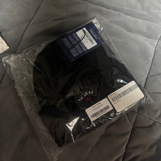 노아 NOAH 코어 로고 비니 블랙