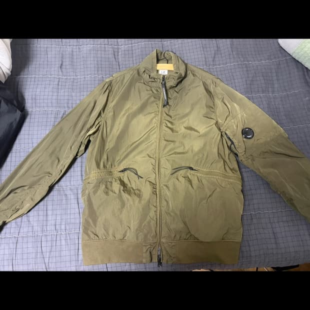 C.P.Company 크롬-R 블루종 자켓