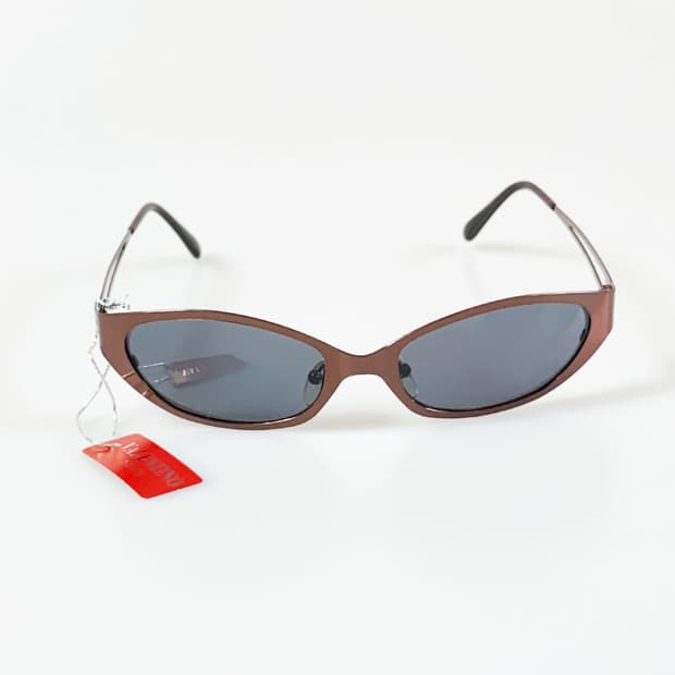 VALENTINO SONIA JAPAN 브라운 메탈릭 빈티지 선글라스