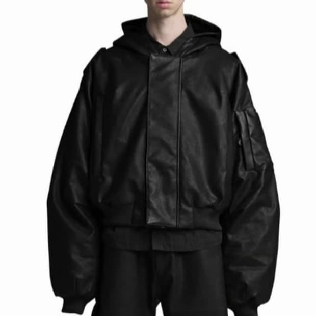 (구매)엔타이어 스튜디오 모토 레더 봄버 XL