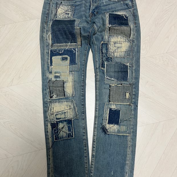 폴로 랄프로렌 패치 데님