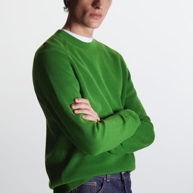 [코스] 레귤러핏 크루넥 스웨터