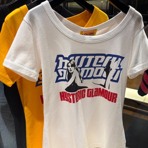 [2컬러/미개봉새상품] 26SS 히스테릭글래머 치비 반팔 티셔츠