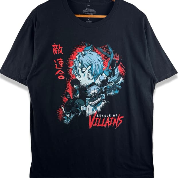 나히아 오피셜 League of Villains 애니 티셔츠4558