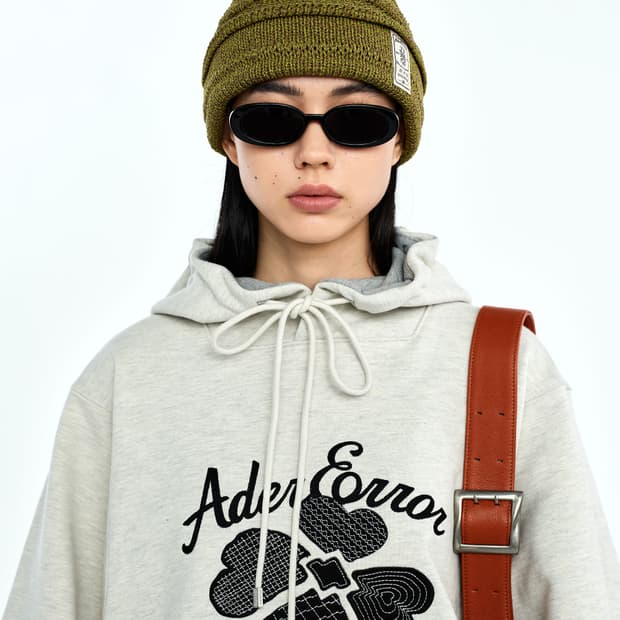 (마지막 인하) 아더에러 TEVER LOGO HOODIE