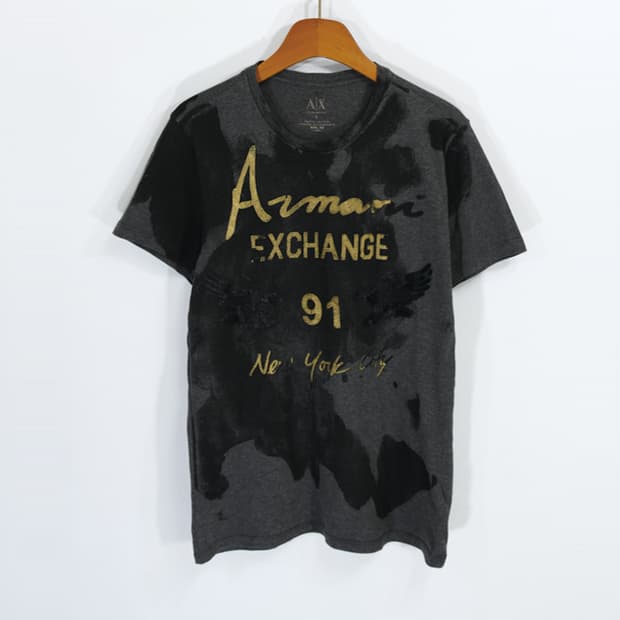 Armani Exchange 스팽글티셔츠