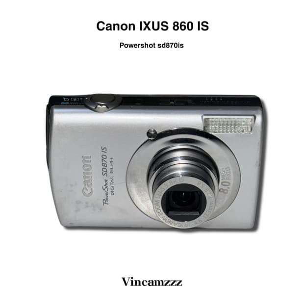 Canon IXUS 캐논 익서스 860is 디지털카메라 (상세글 확인)
