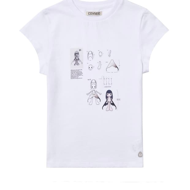 코이세이오 LEGNA T-SHIRT WHITE