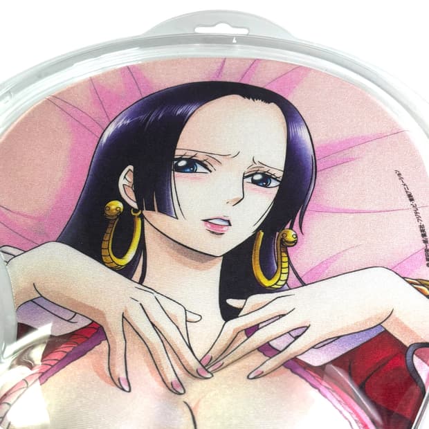 원피스 보아 행콕 핸콕 3D 입체 마우스 패드 고전미소녀