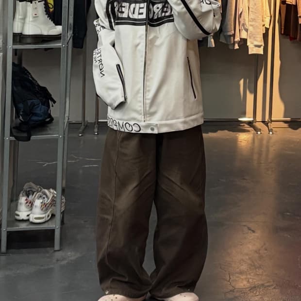 메르세데스 벤츠 바이크 가죽 자켓 A3113