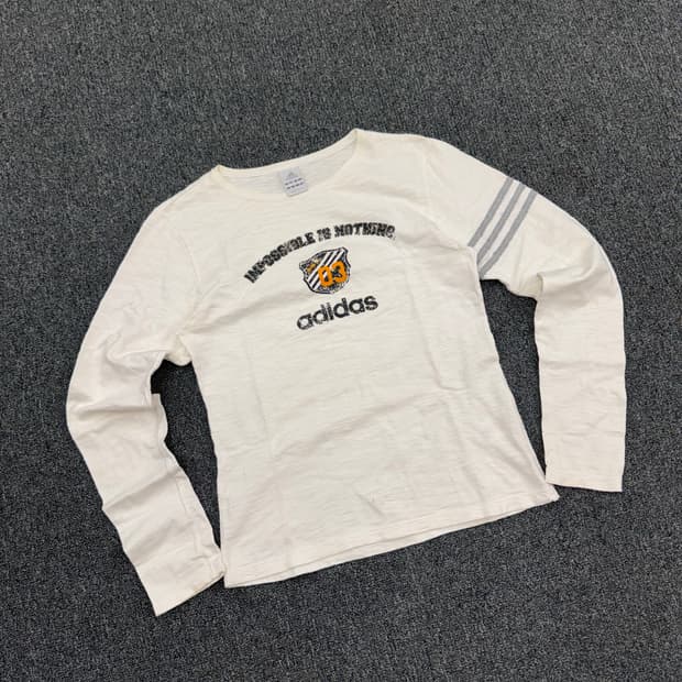 L)00’s 아디다스 빈티지 여성 롱슬리브