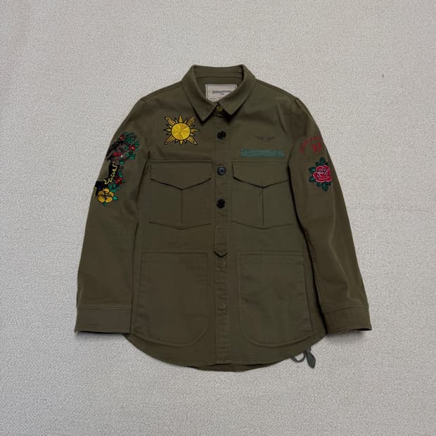 쟈딕앤볼테르 타투 야상 자켓