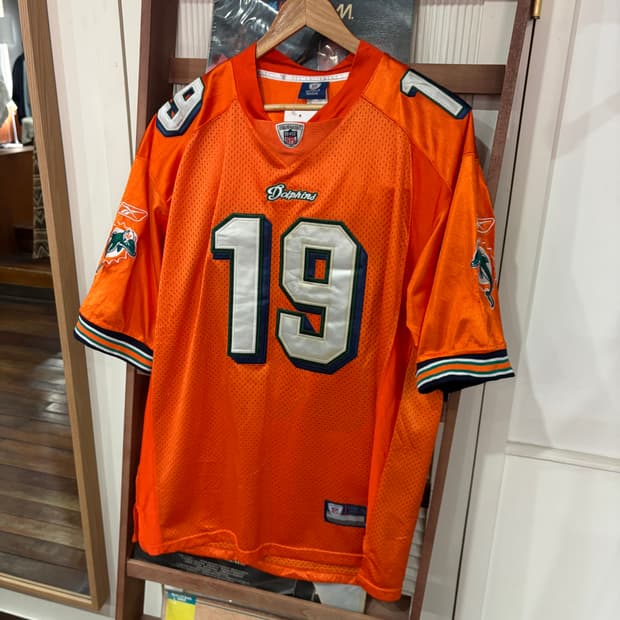 J115 NFL reebok 마이애미 돌핀스 럭비져지