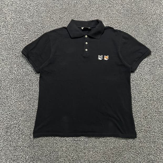 메종키츠네(Maison Kitsune) 더블 폭스 카라티