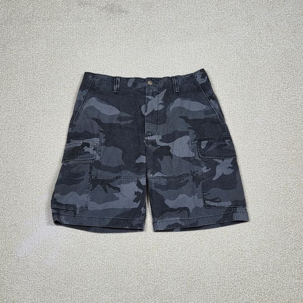 [폴로 랄프로렌] 릴렉스드 핏 카모플라쥬 카고 하프 팬츠 | S00147