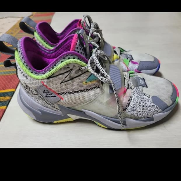 나이키 조던 와이낫제로3 그레이 270