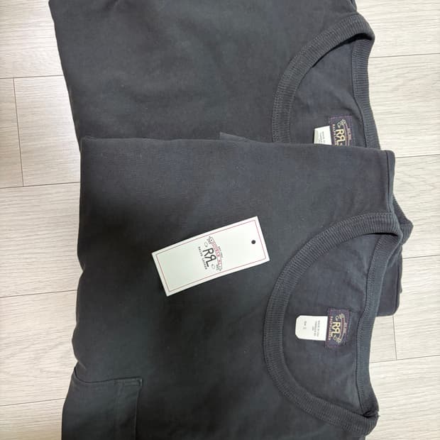 rrl 투팩 티셔츠 블랙 xl
