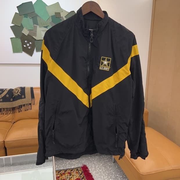 US ARMY APFU 미군 바람막이 오버핏 자켓 105 C04366 