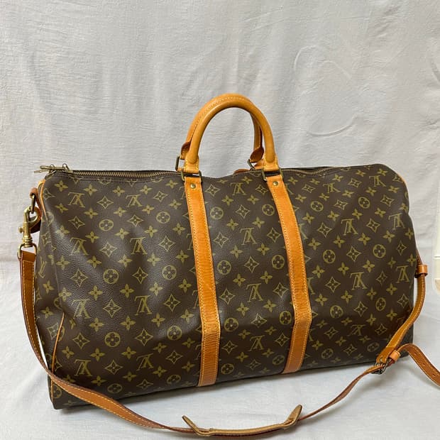 루이비통 모노그램 여행용 보스턴백 키폴 55 반둘리에