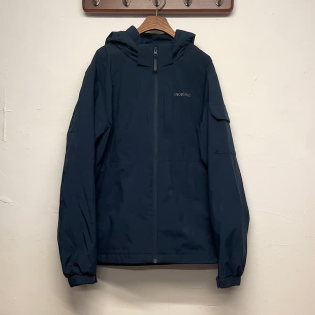 몽벨 웜 웨더 에디션 블루 바람막이 자켓 