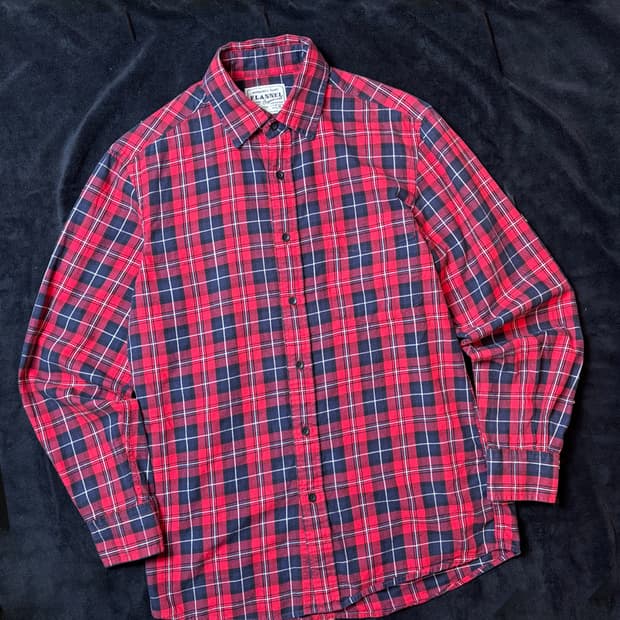 일본빈티지 유니클로 체커셔츠