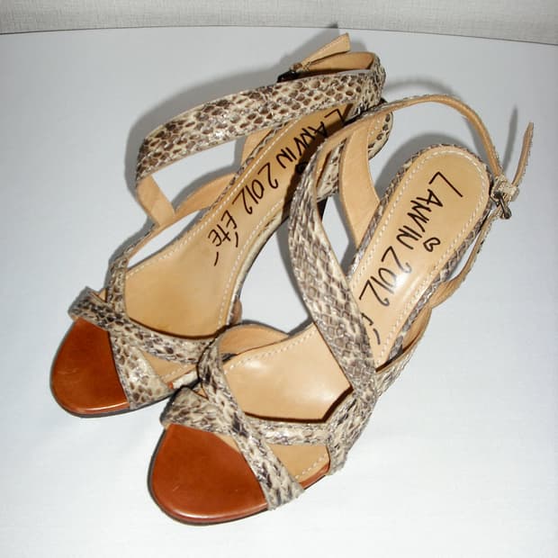 Croc High-heel Pumps