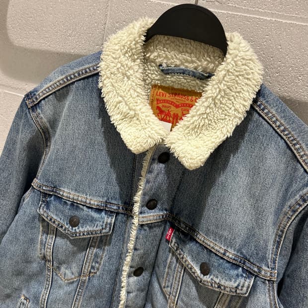 Levis Sherpa Denim Jacket