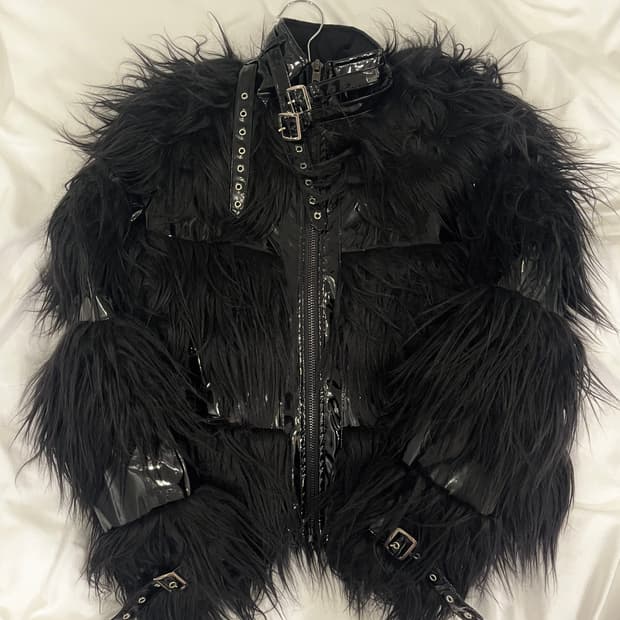 KILLSTAR fur padded jacket