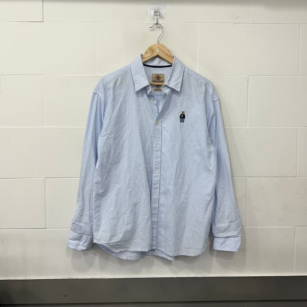 후아유 골든베어 스트라이프 셔츠