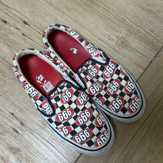 270)슈프림 반스 슬립온