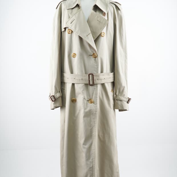 Burberry 90’s 21 싱글 래글런 트렌치 코트
