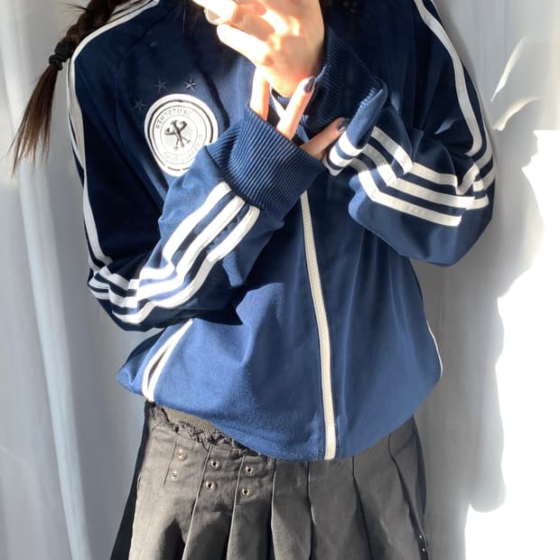 Adidas 아디다스 네이비 독일 트랙탑