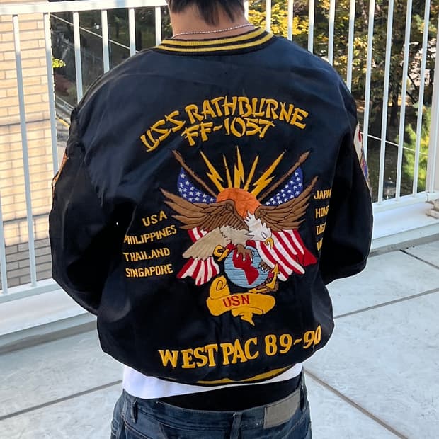 빈티지 스타디움 자켓