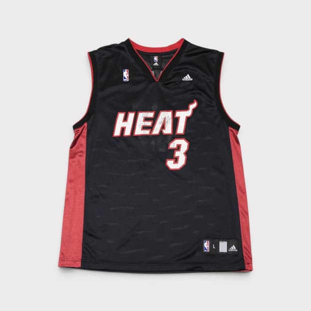 [L] 아디다스 NBA 마이애미 히트 드웨인 웨이드 유니폼