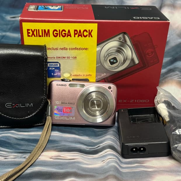 카시오 exilim z1080 핑크 카메라🩷/박스셋✨