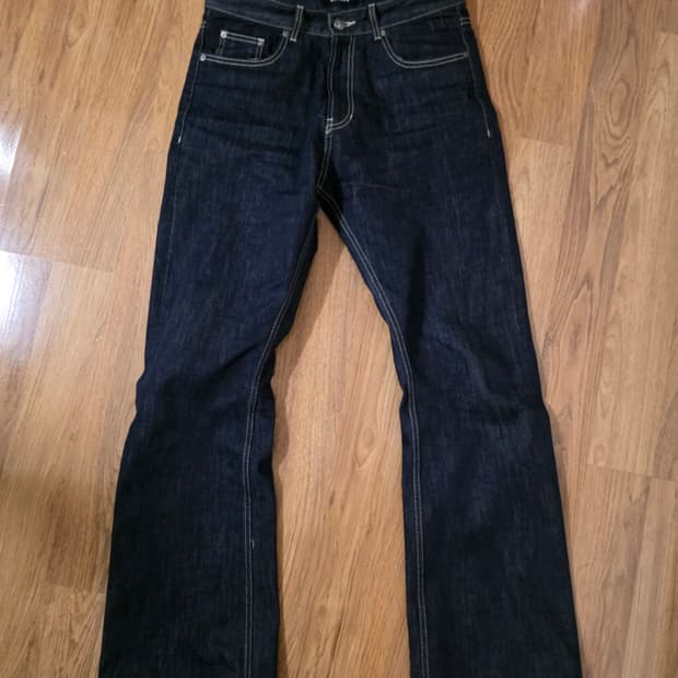 세비지 부츠컷 다크블루 L사이즈(30~32)