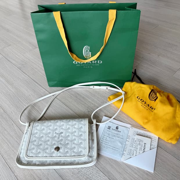 고야드 플뤼메 화이트 판매