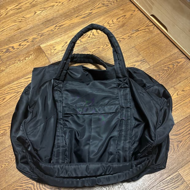 [급처] 엔타이어스튜디오 더플백 블랙