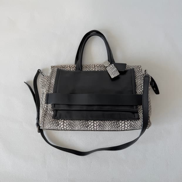 코치(COACH) 레더 토트백(크로스, 숄더 가능)