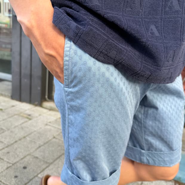 GERMANO Pattern Shorts(30,Made In Italy)