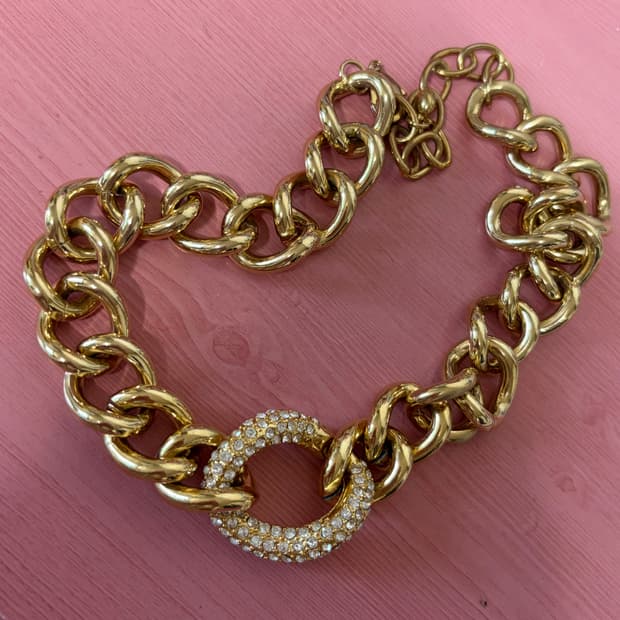 오네갸루 갸루 목걸이 걀마 골드