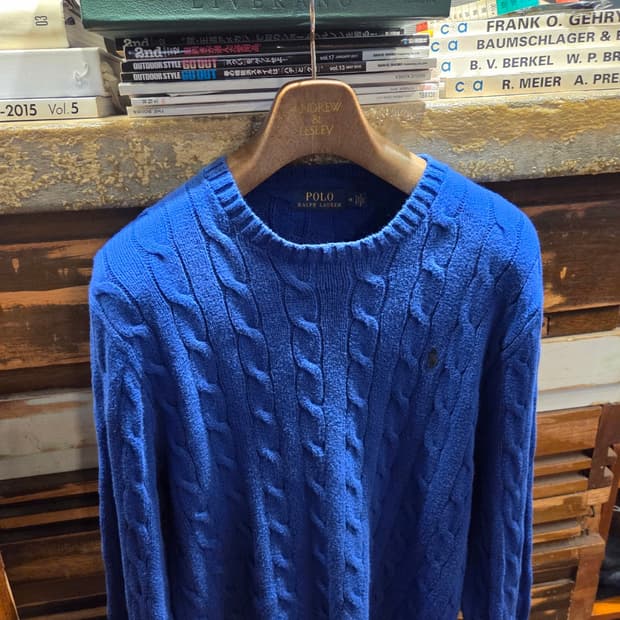 폴로랄프로렌 케이블니트
