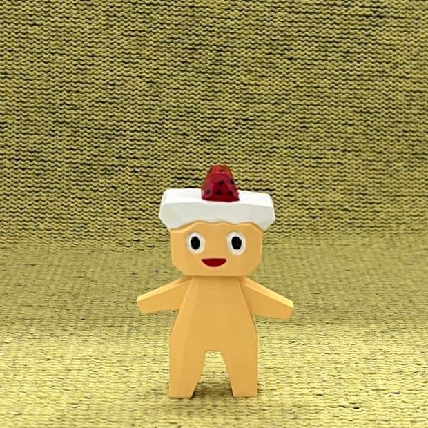 [켄지 무라바야시] 2.5차원 시리즈 - 케이크 핸드메이드 우드카빙