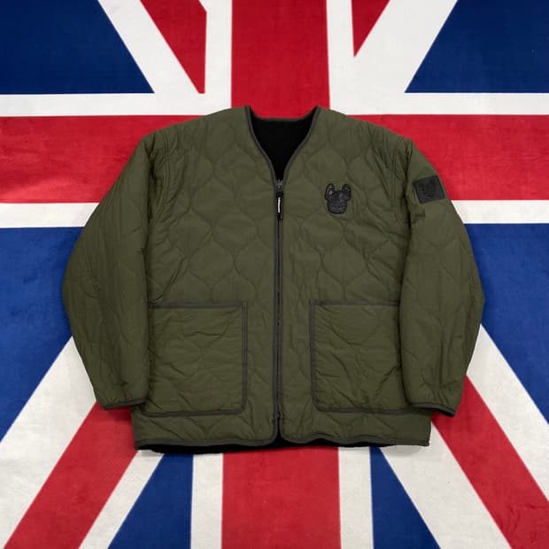 라이프워크 퀼팅 리버시블자켓 L 실측 XL 