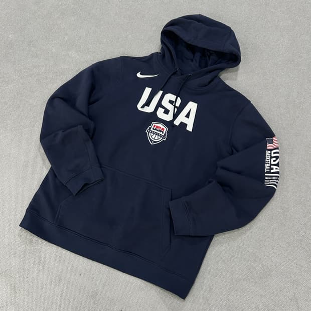나이키 USA 미국 농구팀 후드티 레어 후드 XL